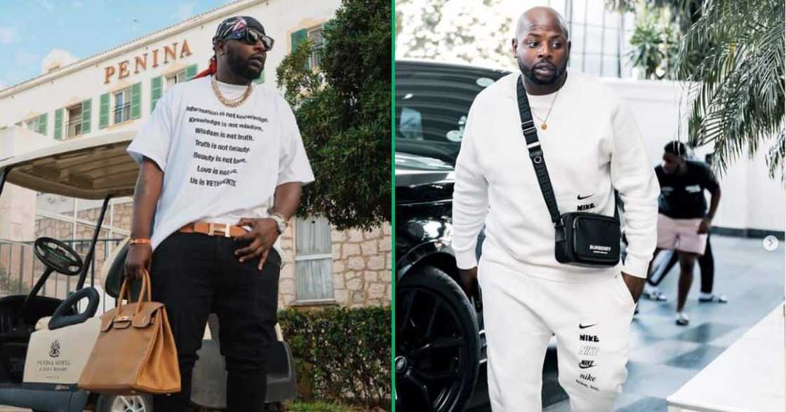 DJ Maphorisa shops at Galxboy DJ Maphorisa shops at Galxboy