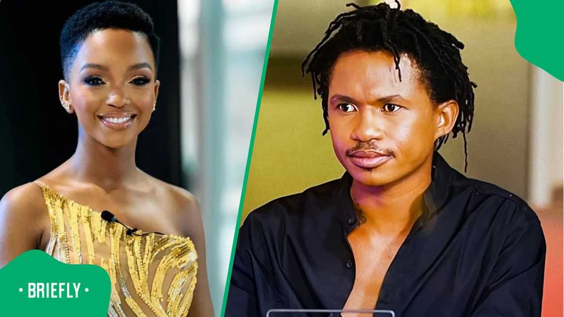 Nandi Madida deletes her Tweet after Musa Khawula's rude comment.