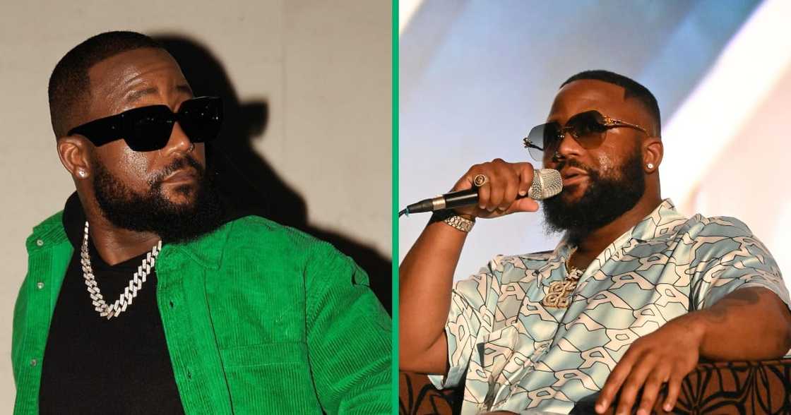 Many netizens roasted Cassper Nyovest for his outfit Many netizens roasted Cassper Nyovest for his outfit