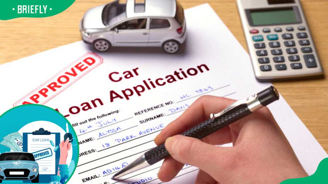 Approved car loan application