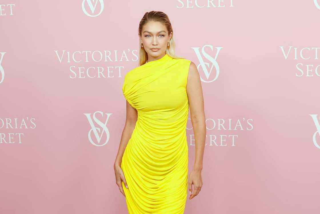 Gigi Hadid attends Victoria's Secret's celebration of The Tour at Hammerstein Ballroom Gigi Hadid attends Victoria's Secret's celebration of The Tour at Hammerstein Ballroom