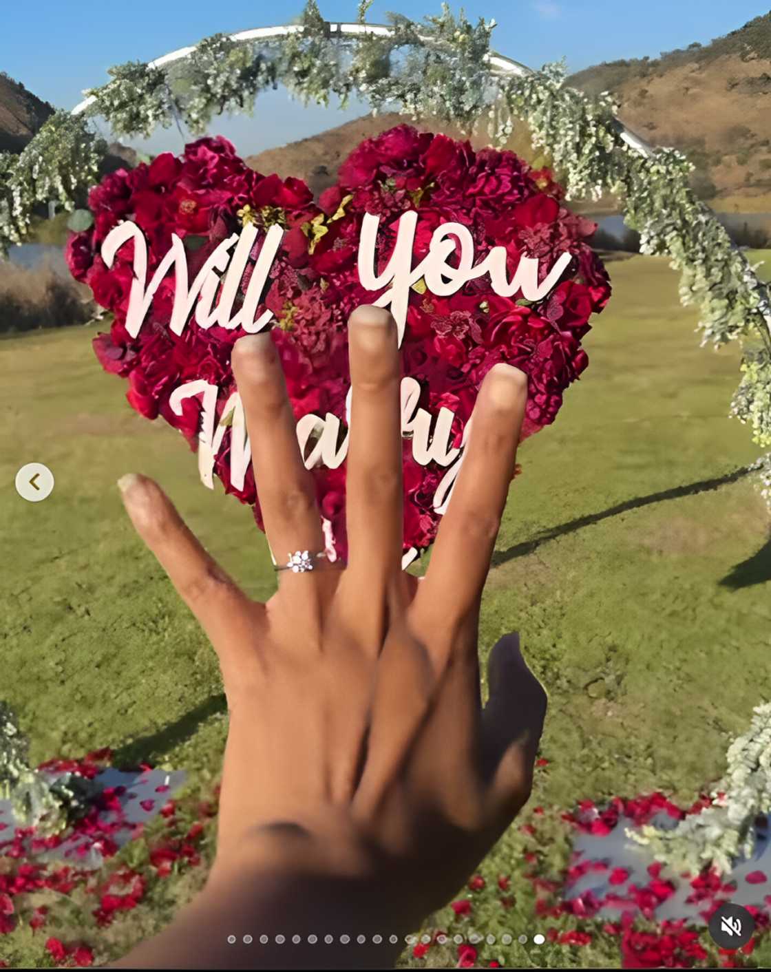 Khosi Ngema announced her engagement. Khosi Ngema announced her engagement.