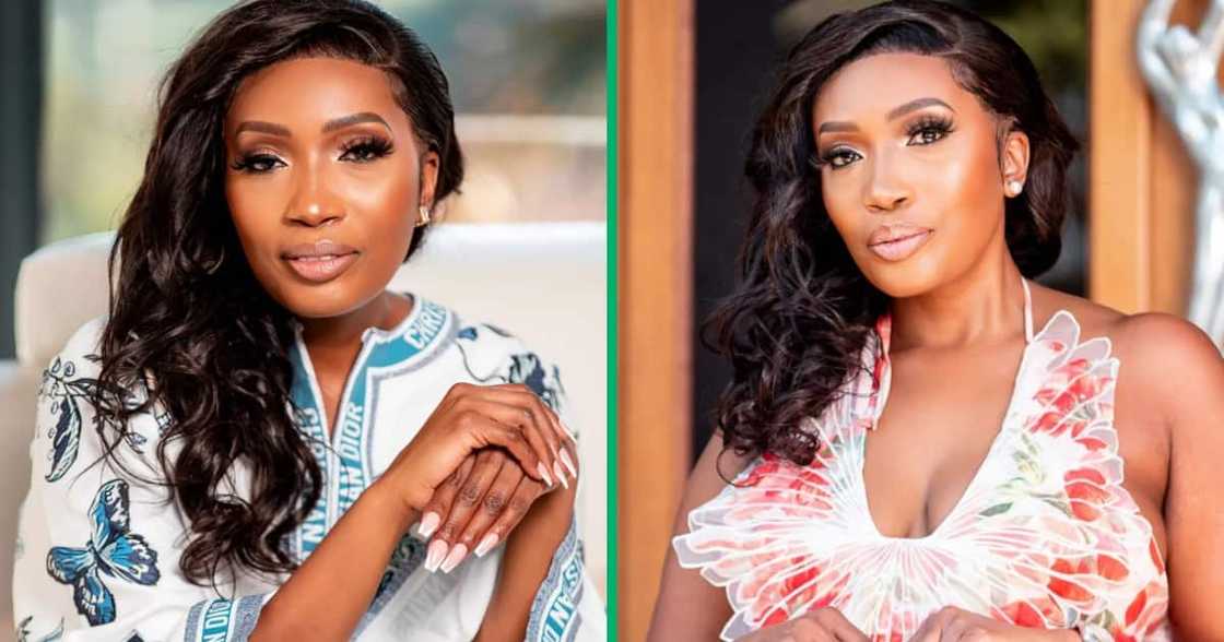 Sophie Ndaba's glow-up stunned many fans on social media Sophie Ndaba's glow-up stunned many fans on social media