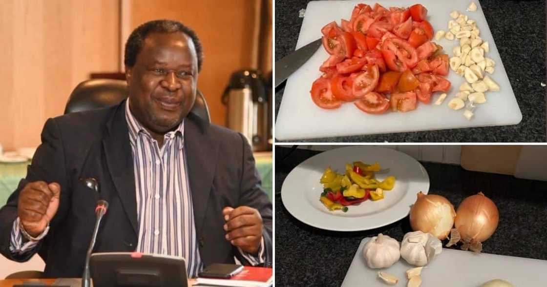 Tito Mboweni is back in the kitchen.