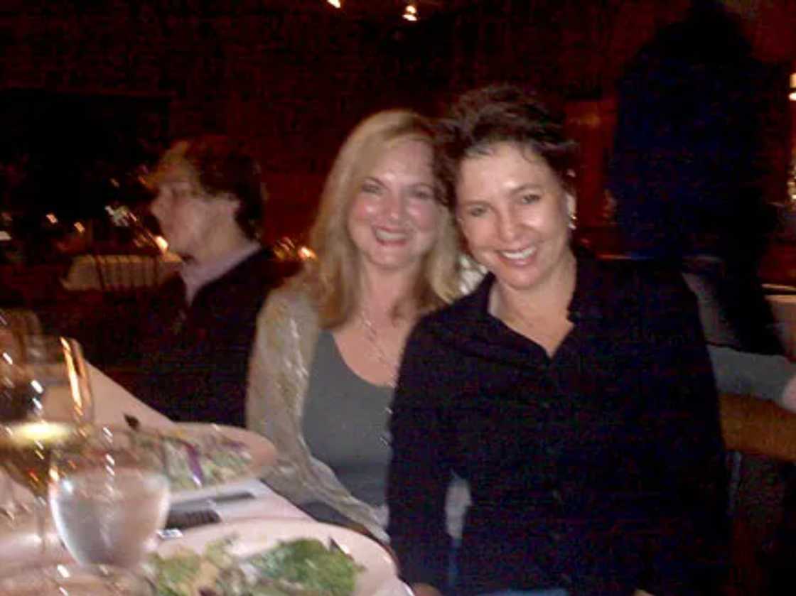 Martie Allen and Kristy McNichol at a dinner Martie Allen and Kristy McNichol at a dinner