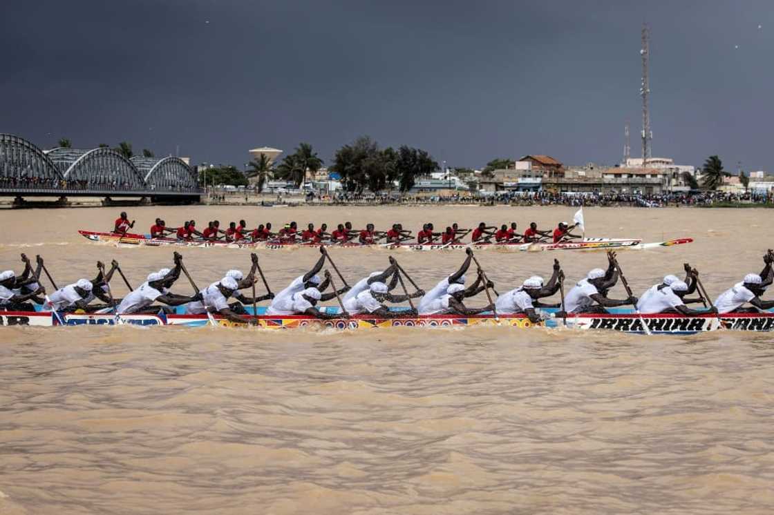 Saint-Louisien fishermen have been racing recreationally for over a century Saint-Louisien fishermen have been racing recreationally for over a century