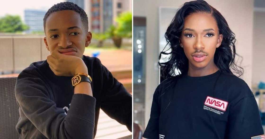 Lasizwe, reacts, pic of his alleged new man Lasizwe, reacts, pic of his alleged new man