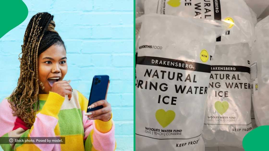 Woolworths caused a massive buzz in Mzansi over its Drakensberg water ice. Woolworths caused a massive buzz in Mzansi over its Drakensberg water ice.