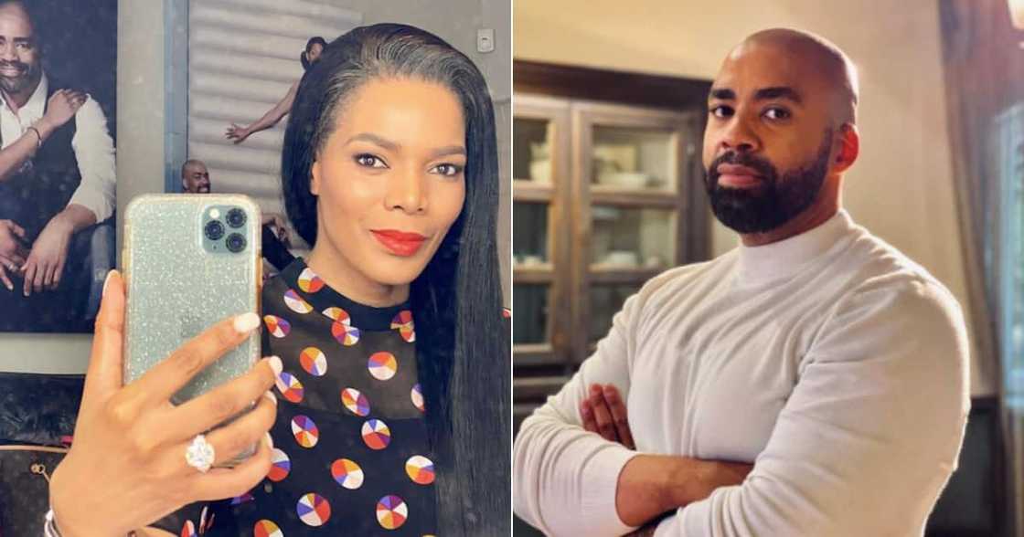 Connie Ferguson says access to your partner's bank account is the major key