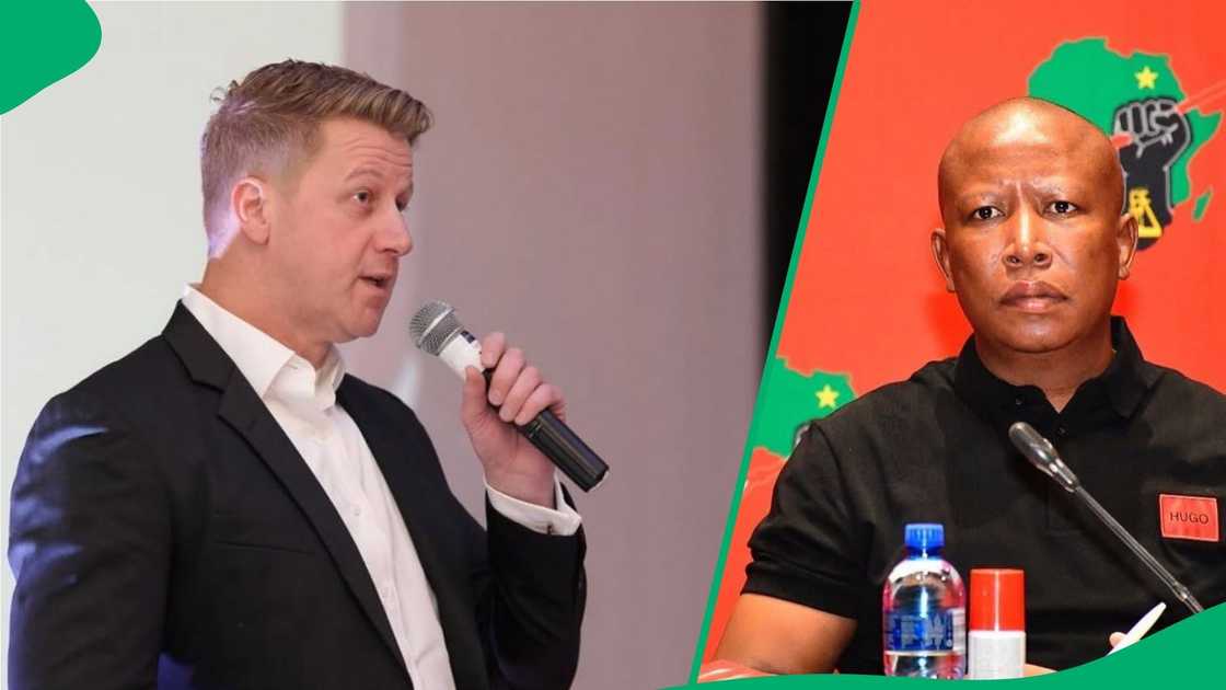 Gareth Cliff give Malema advice