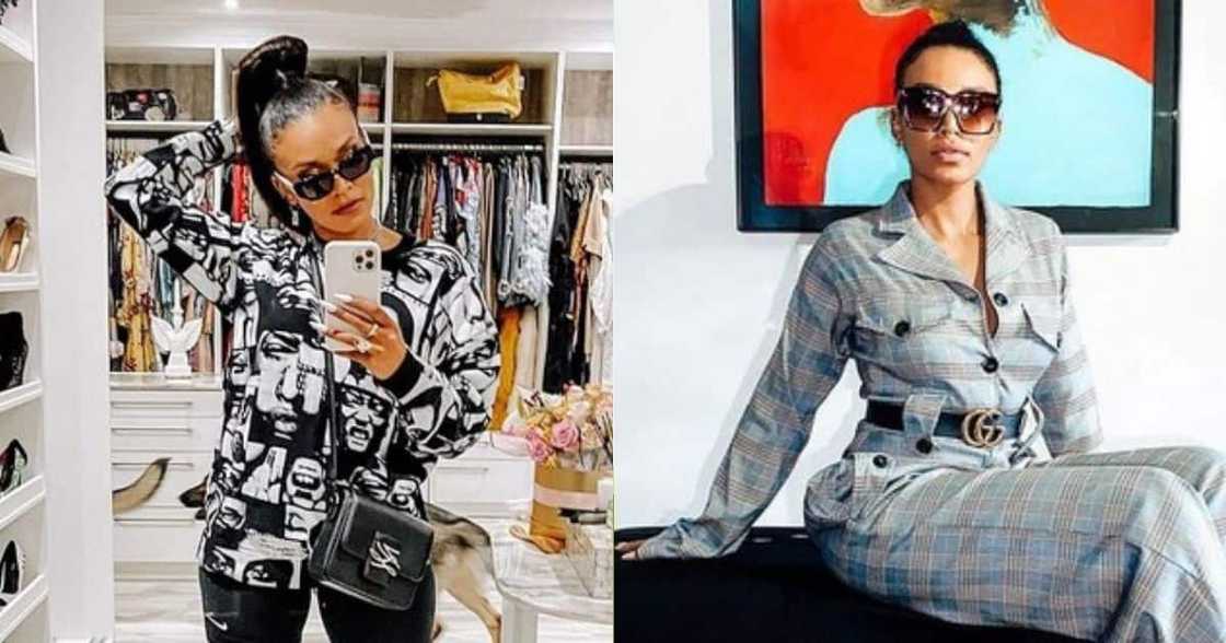 Pearl Thusi, hurt, helpers, theft