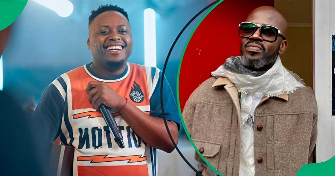 Kelvin Momo showed love to Black Coffee Kelvin Momo showed love to Black Coffee