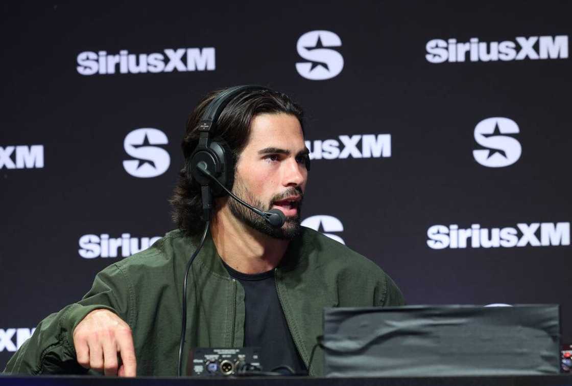 Sam Hartman on SiriusXM at Super Bowl LVIII Sam Hartman on SiriusXM at Super Bowl LVIII