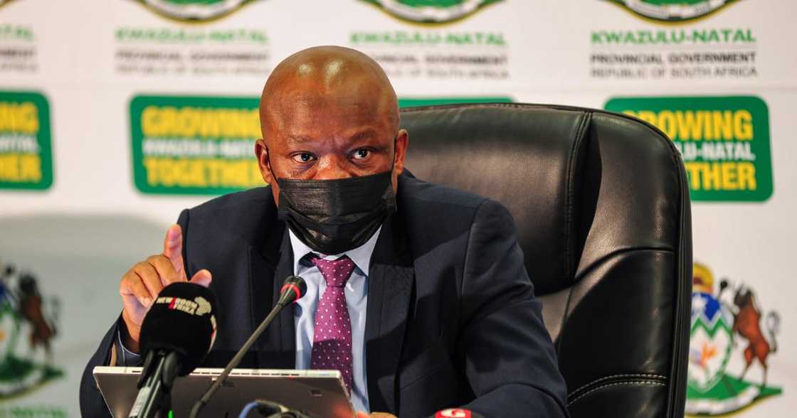 KZN premier, Sihle Zikalala, flood relief funds, warns about looting KZN premier, Sihle Zikalala, flood relief funds, warns about looting