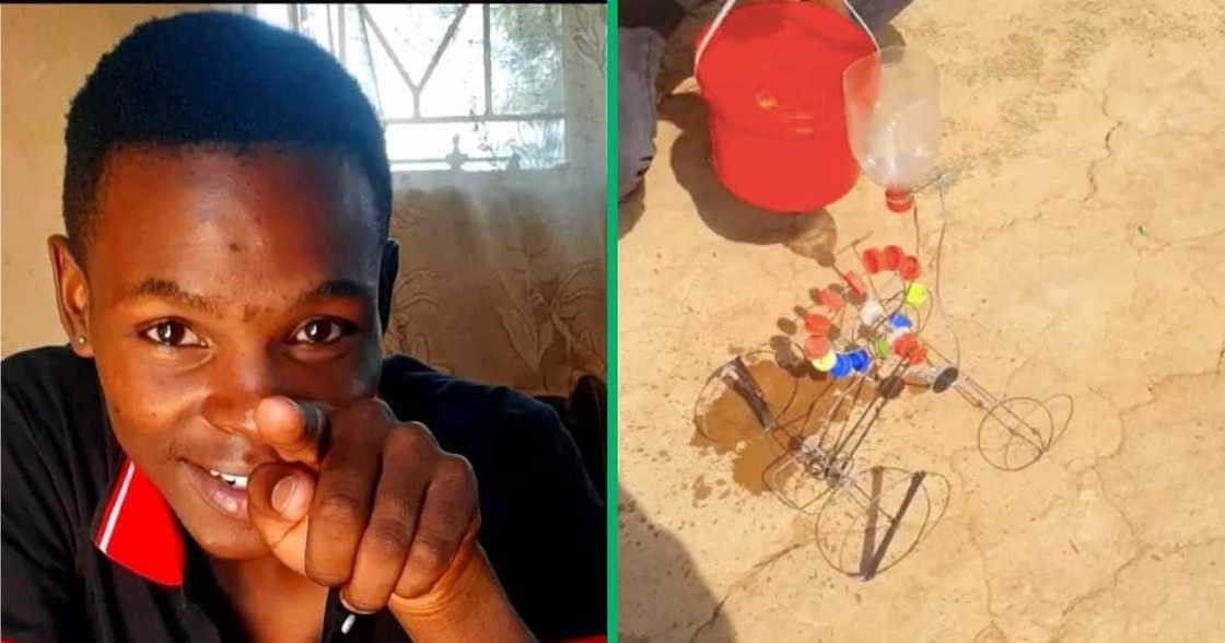 A man from KwaZulu-Natal invented a car that needs water to move A man from KwaZulu-Natal invented a car that needs water to move