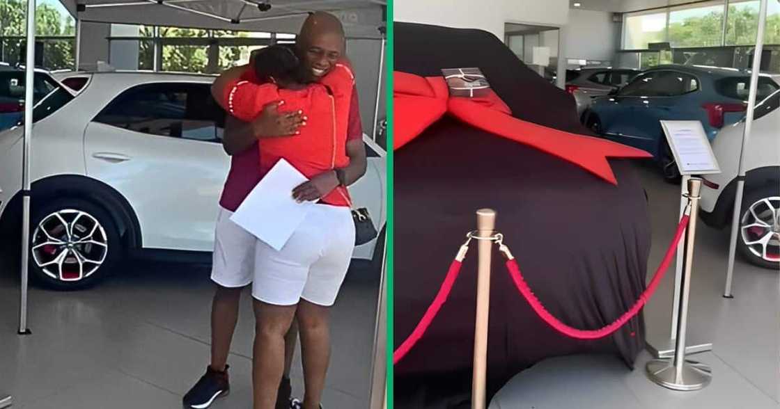 Cape Town husband surprises wife in TikTok video Cape Town husband surprises wife in TikTok video
