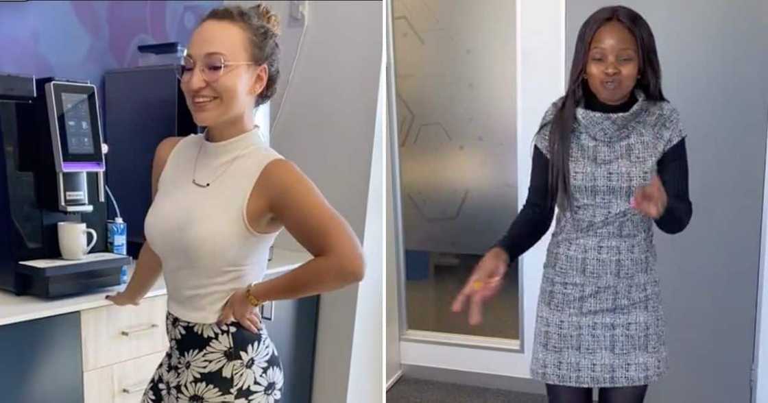 A woman shared a video of how her friends dressed up each day. A woman shared a video of how her friends dressed up each day.