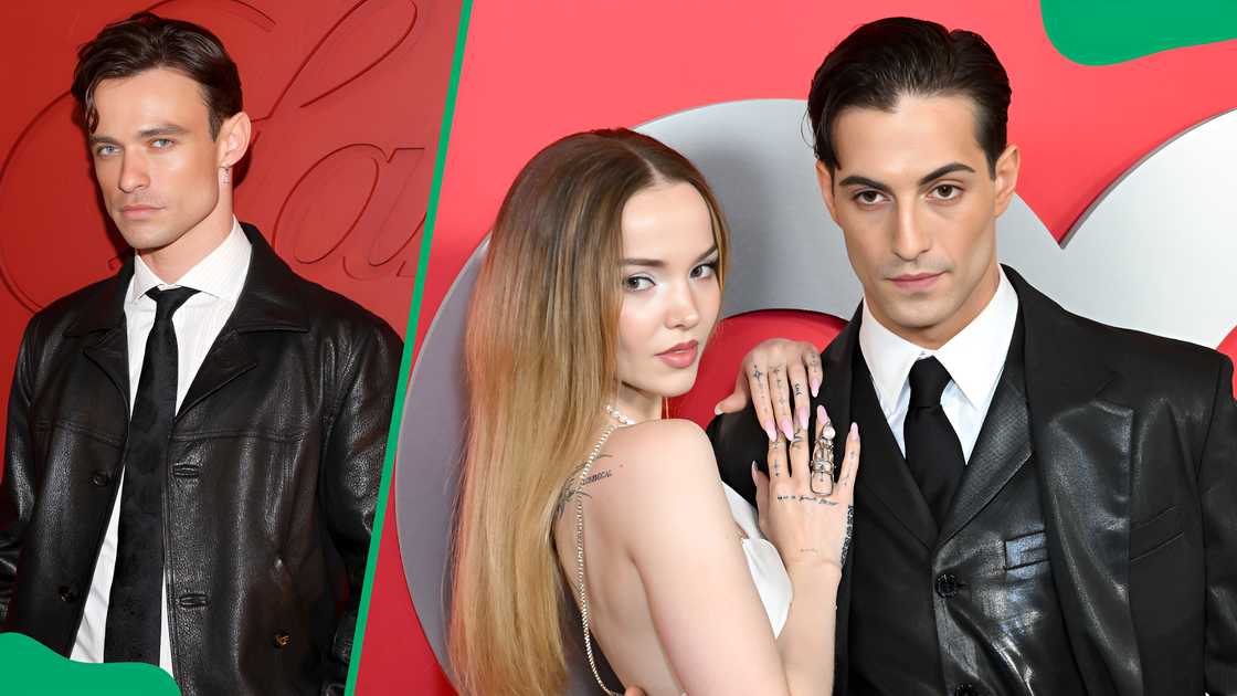 Thomas Doherty, Dove Cameron, and Damiano David