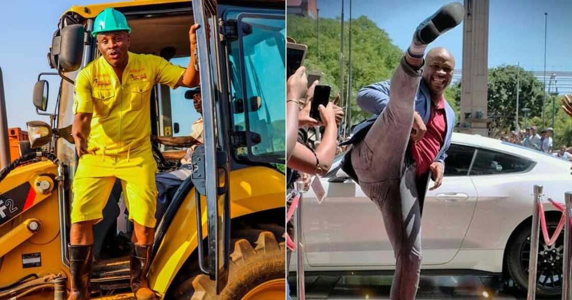 Phuma silwe: Dr Malinga threatens to beat up local for dragging him online Phuma silwe: Dr Malinga threatens to beat up local for dragging him online