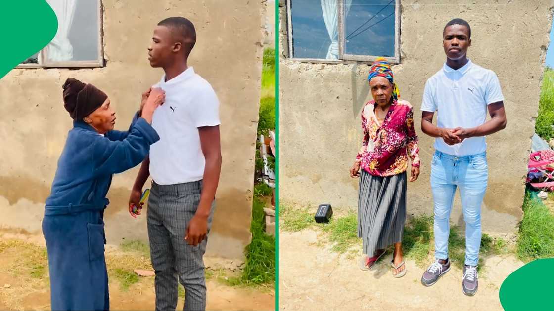 TikTok users wished a granny more years on earth after seeing a video of her TikTok users wished a granny more years on earth after seeing a video of her