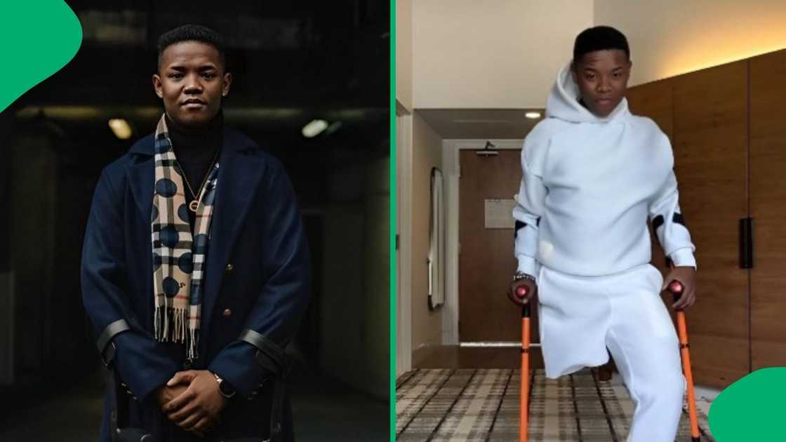 Amputee dancer Musa Motha performed at the 2024 Paris Paralympic Games. Amputee dancer Musa Motha performed at the 2024 Paris Paralympic Games.