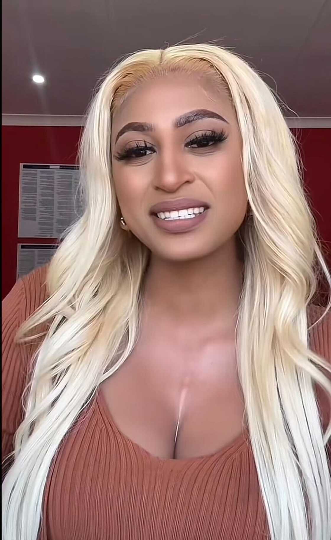 A mother handled her daughter's shenanigans in a TikTok video. A mother handled her daughter's shenanigans in a TikTok video.