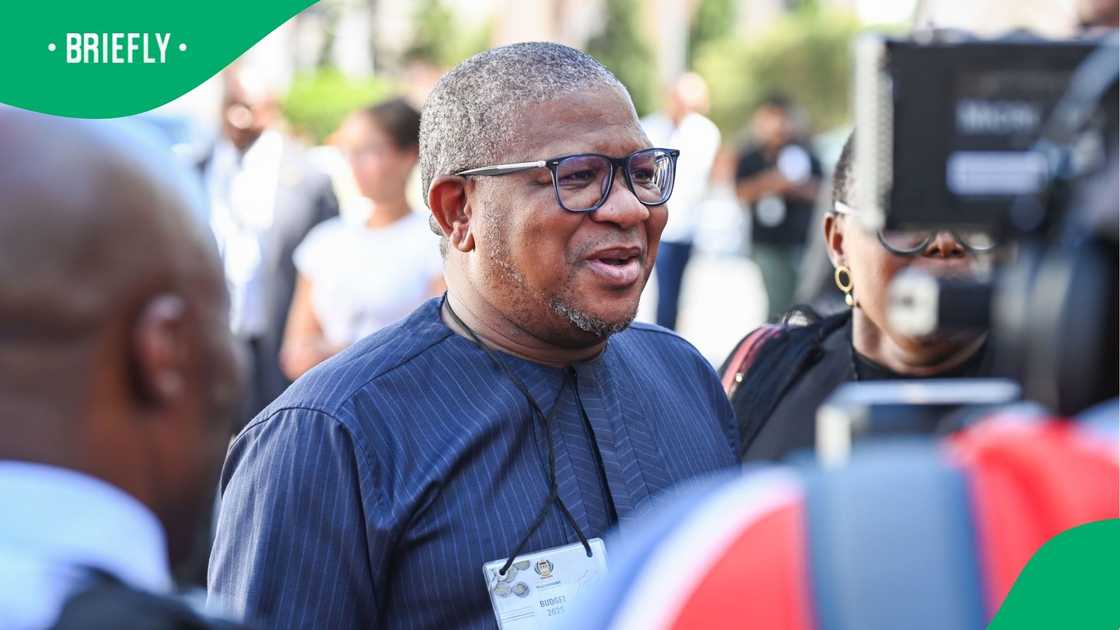 Fikile Mbalula told journalists that the GNU could be reconfigured Fikile Mbalula told journalists that the GNU could be reconfigured