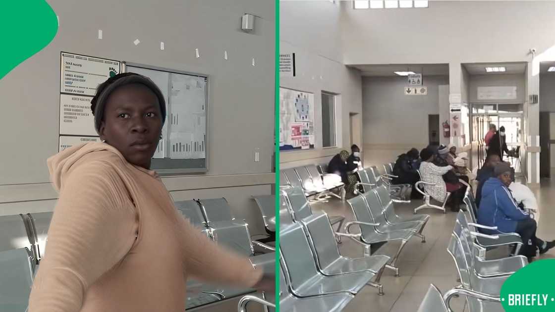 The woman wo moved up and down at the clinic said they would return again to ensure the clinic was kept only for locals The woman wo moved up and down at the clinic said they would return again to ensure the clinic was kept only for locals