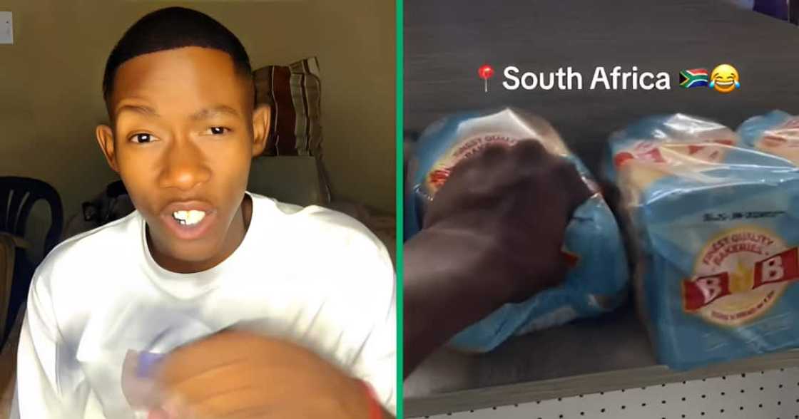 This man knows that how Mzansi people test the freshness of bread before buying it is not normal This man knows that how Mzansi people test the freshness of bread before buying it is not normal