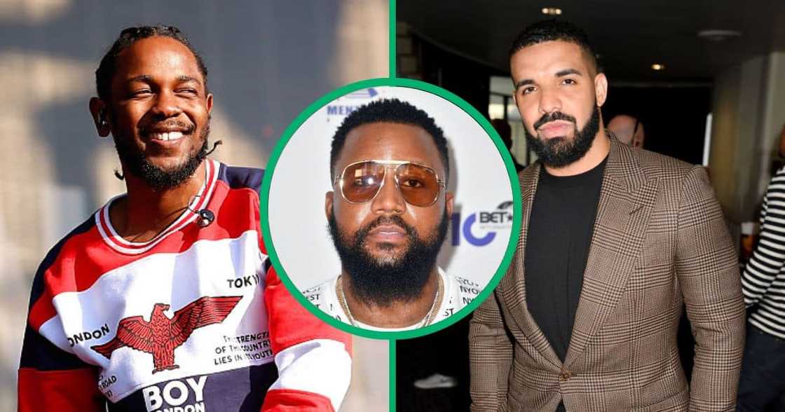 Cassper Nyovest weighs in on Drake and Kendrick's beef Cassper Nyovest weighs in on Drake and Kendrick's beef