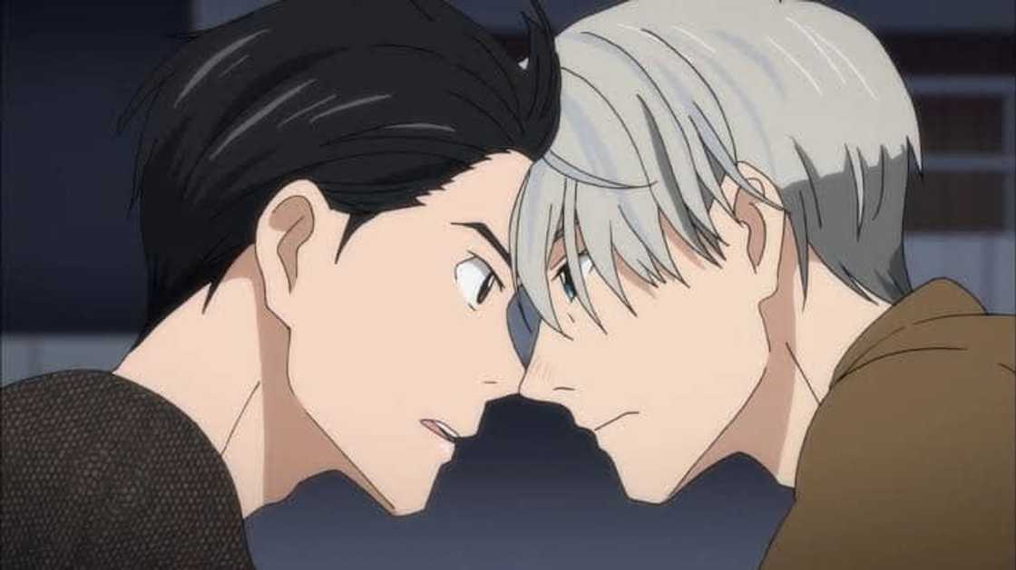 Gay anime couple Gay anime couple