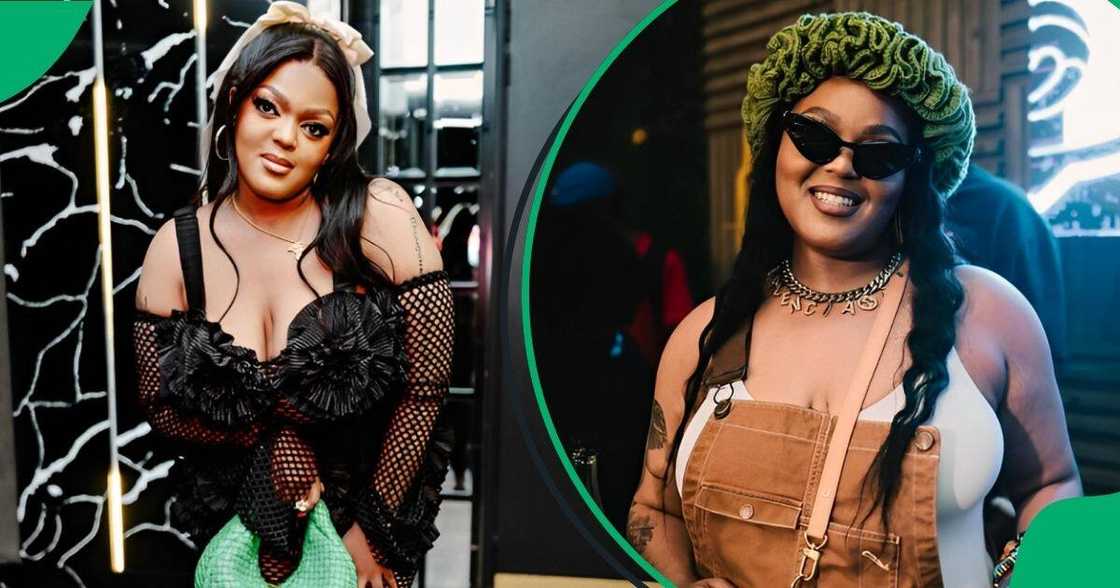 DBN Gogo recently shared a video showing off her massive weigh loss. DBN Gogo recently shared a video showing off her massive weigh loss.