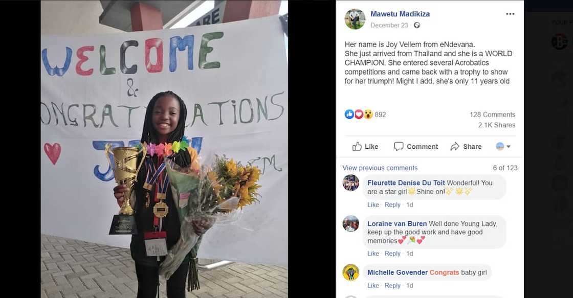 Young girl brings home trophy after slaying it at dance competition