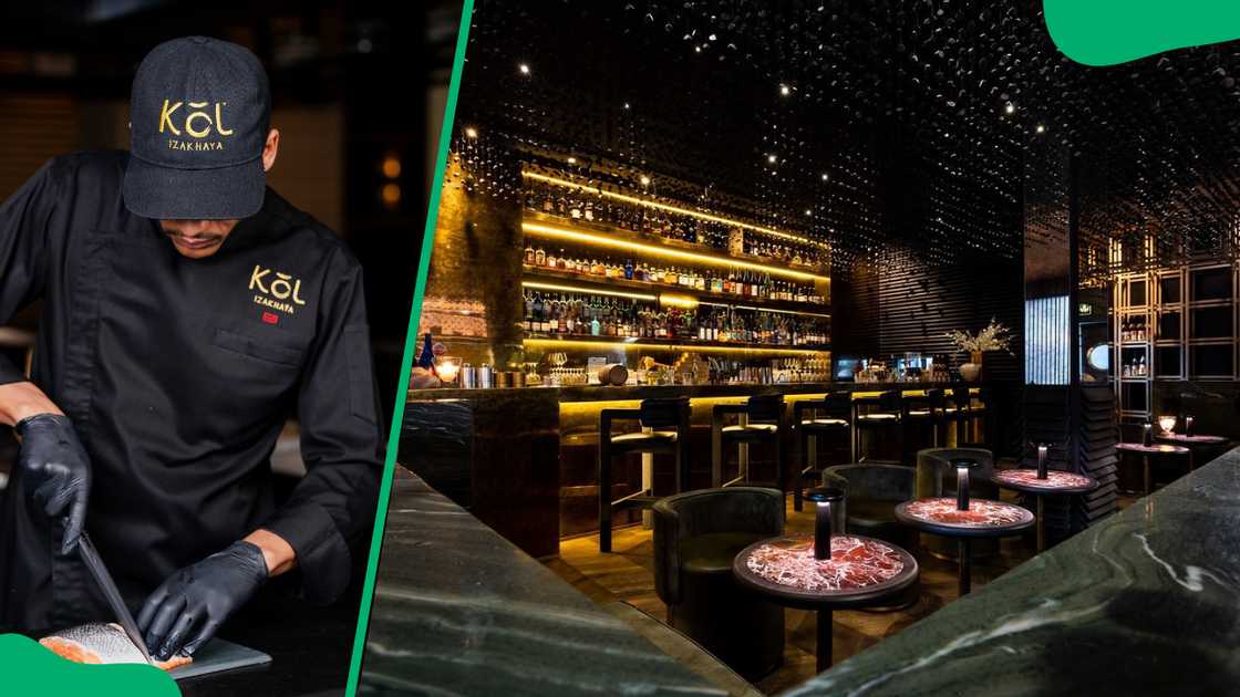 KōL Izakhaya's menu offers a wide range of Japanese dishes