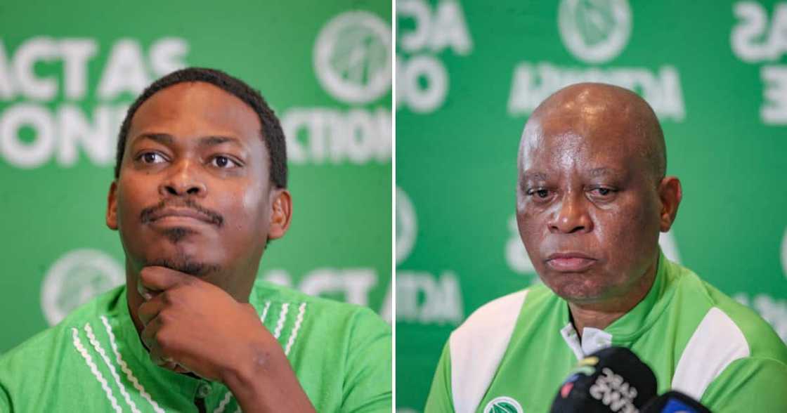 Herman Mashaba is disappointed that the news of Bongani Baloyi's departure from ActionSA was leaked Herman Mashaba is disappointed that the news of Bongani Baloyi's departure from ActionSA was leaked