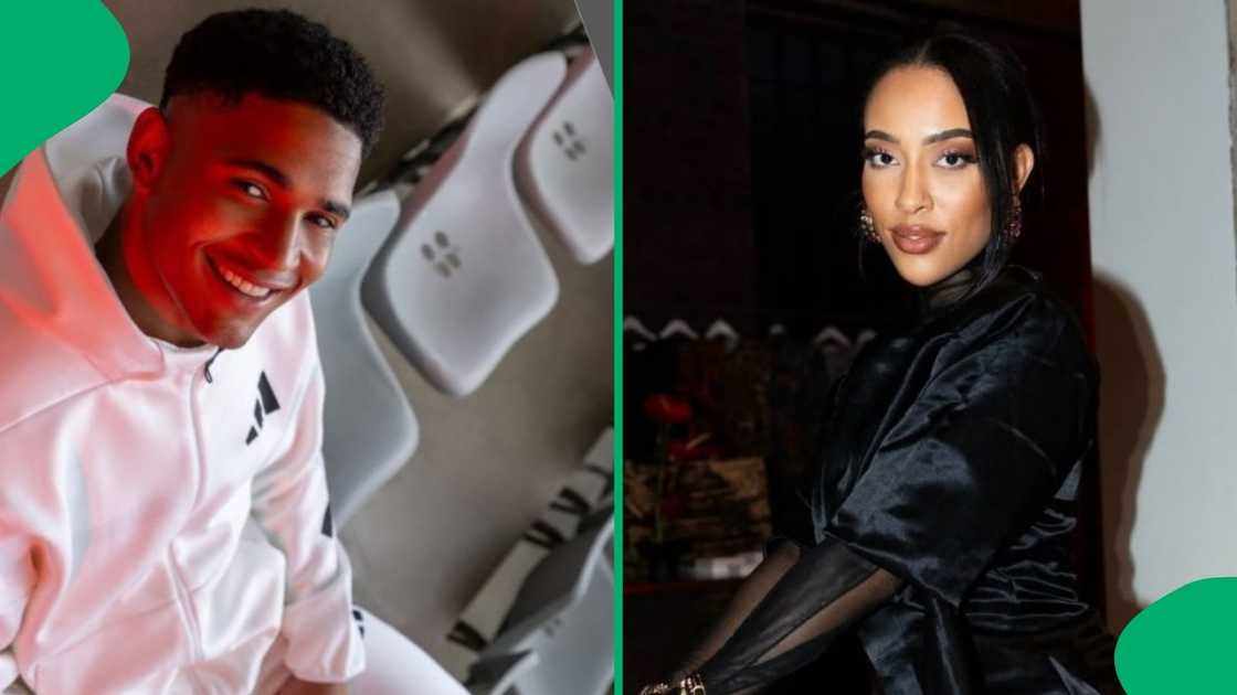 Sacha Feinberg-Mngomezulu and Sarah Langa dating rumours stir Sacha Feinberg-Mngomezulu and Sarah Langa dating rumours stir