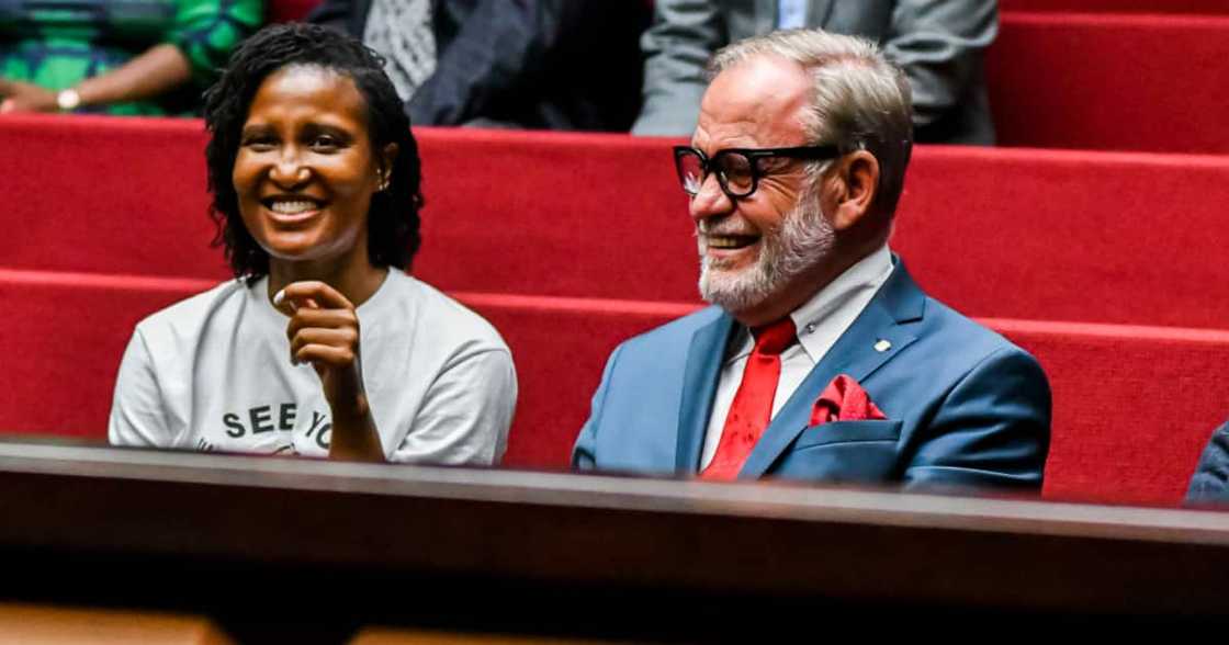 Carl Niehaus and Duduzile Zuma have pledged support for the EFF's national shutdown Carl Niehaus and Duduzile Zuma have pledged support for the EFF's national shutdown