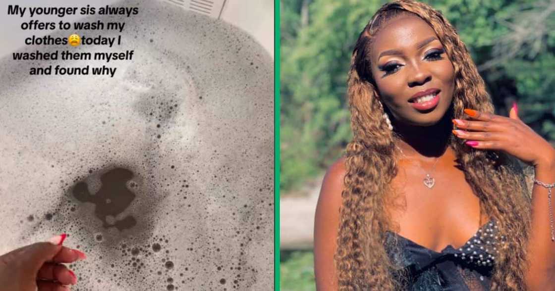 Woman finds forgotten cash left in clothes while washing Woman finds forgotten cash left in clothes while washing