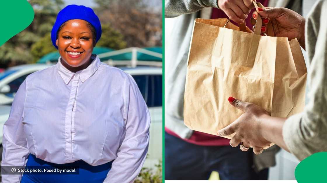A woman let an Uber Eats driver deliver inside her home, leaving the internet concerned. A woman let an Uber Eats driver deliver inside her home, leaving the internet concerned.