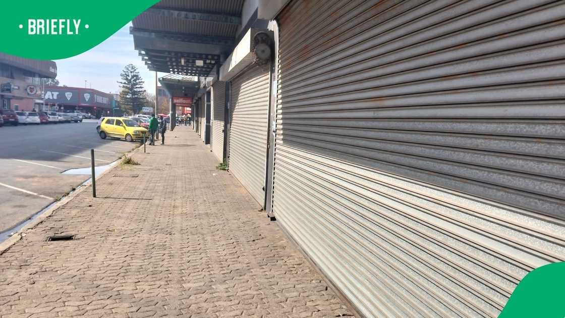 Traders in Vereeniging said closed shops due to the anti-illegal immigration march affected their businesses Traders in Vereeniging said closed shops due to the anti-illegal immigration march affected their businesses