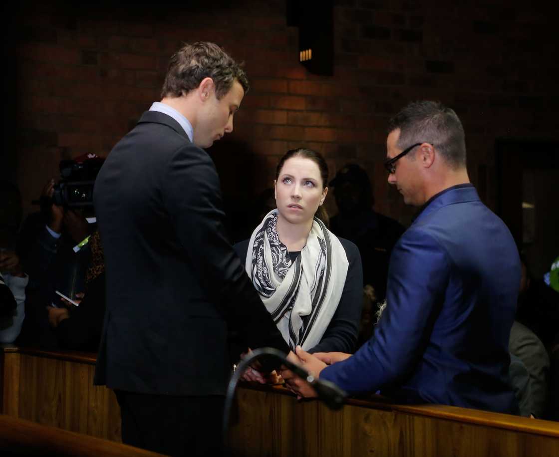 Oscar Pistorius, Aimee Pistorius, Reeva Steenkamp