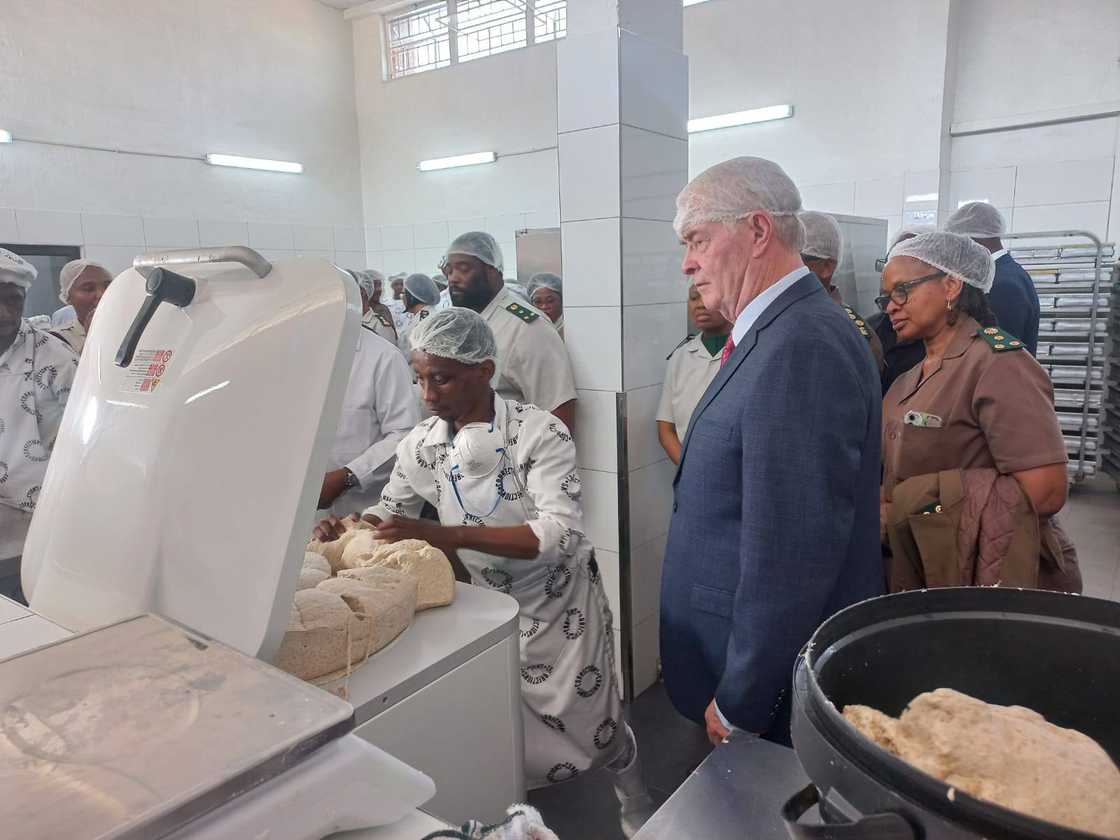 Westville Prison's bakery will produce 3,800 loaves daily