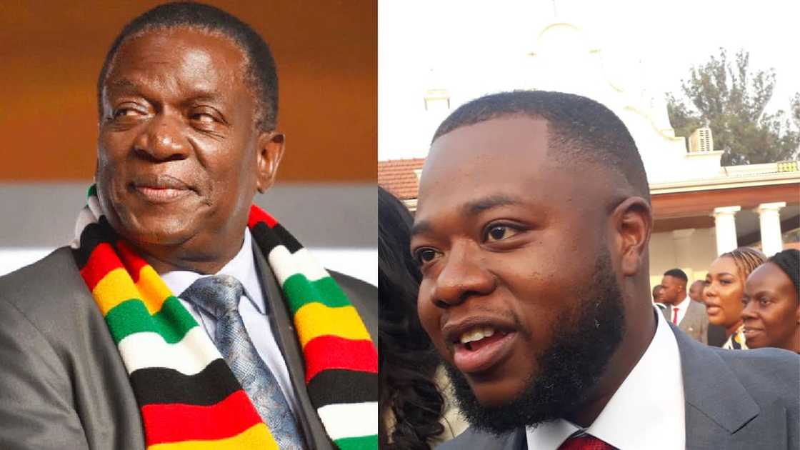 President Emmerson Mnangagwa's son Kudakwashe President Emmerson Mnangagwa's son Kudakwashe