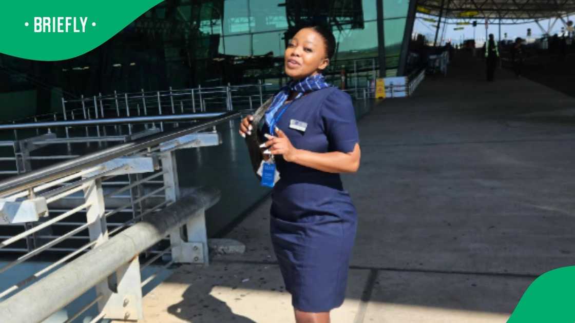 Lady informs SA about airport basics Lady informs SA about airport basics