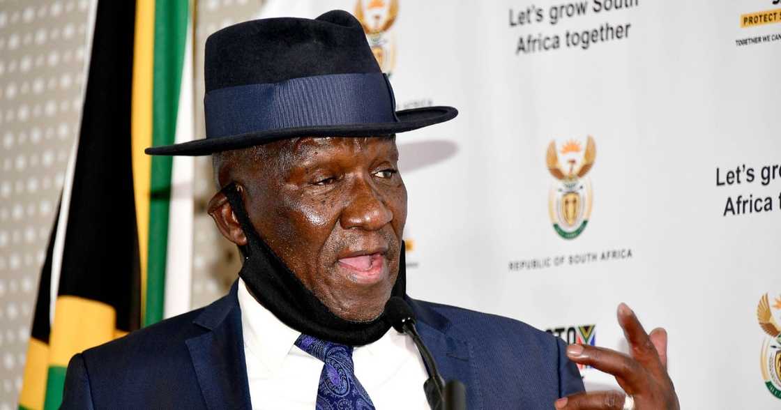 Minister of Police Bheki Cele visit Krugersdorp after eight women were gang raped