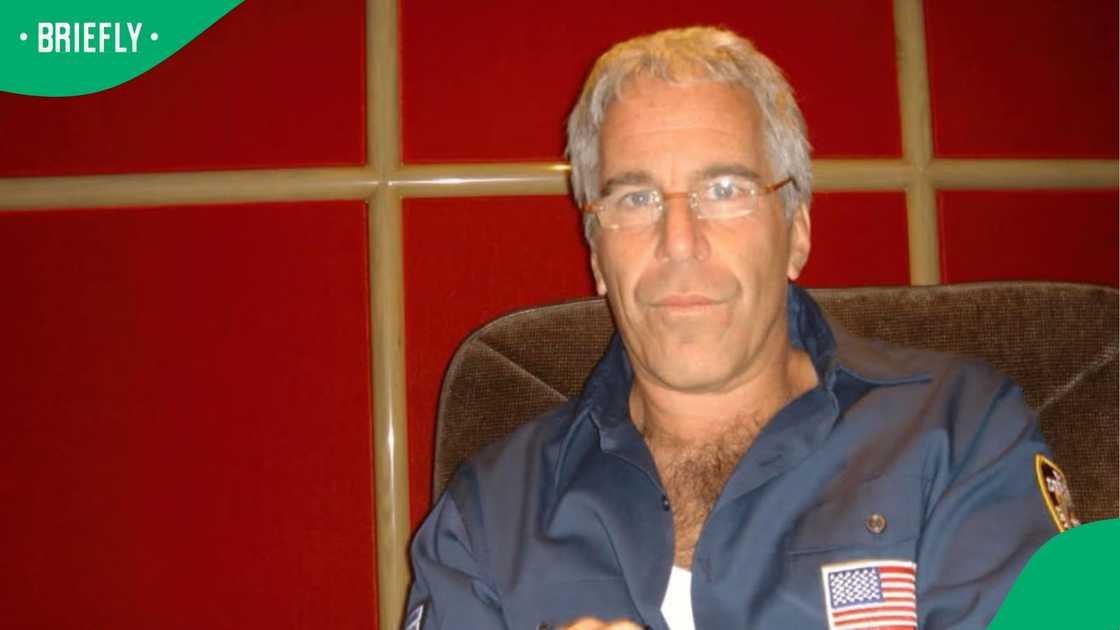 A picture of Jeffrey Epstein.