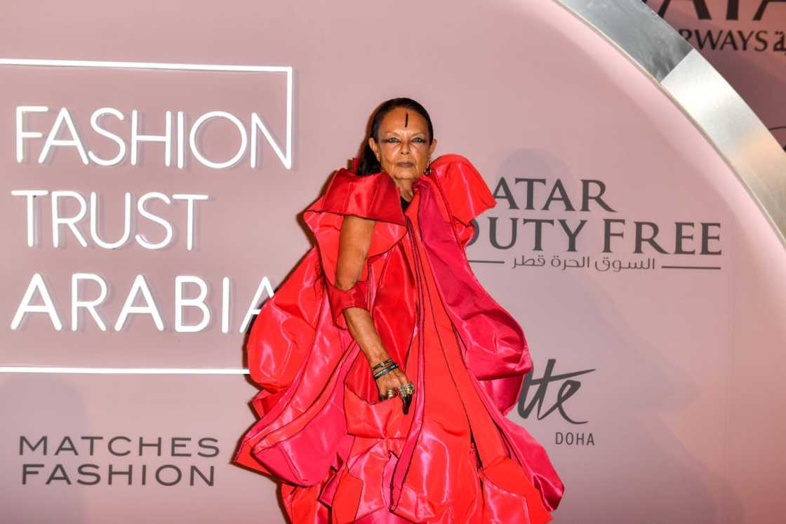 Michele Lamy at the Fashion Trust Arabia Prize 2022 Awards