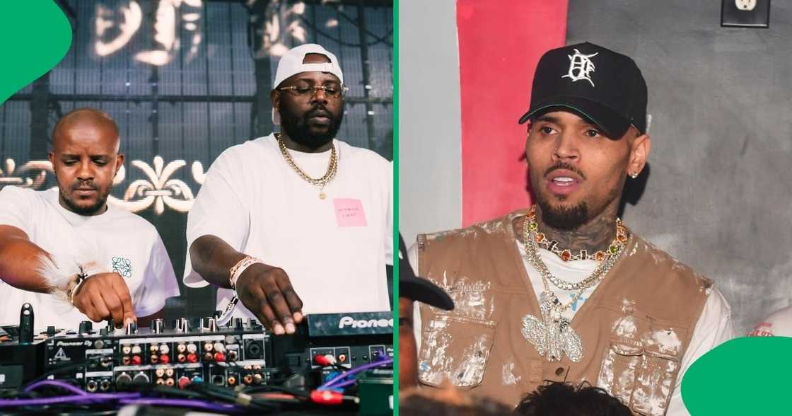 DJ Maphorisa and Kabza De Small were dragged over Chris Brown