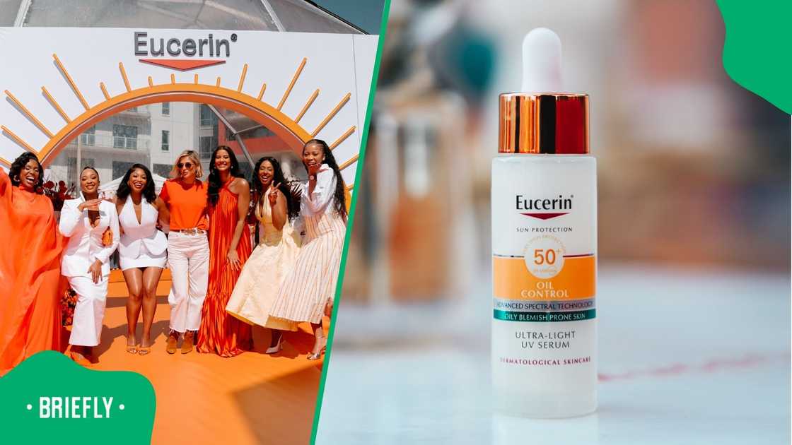 Mzansi stars, media and influencers stepped into the Eucerin Solar Dome at Melrose Arch to celebrate the launch of the new Eucerin SPF50+ UV-Serum Sun Protection. Image Supplied.