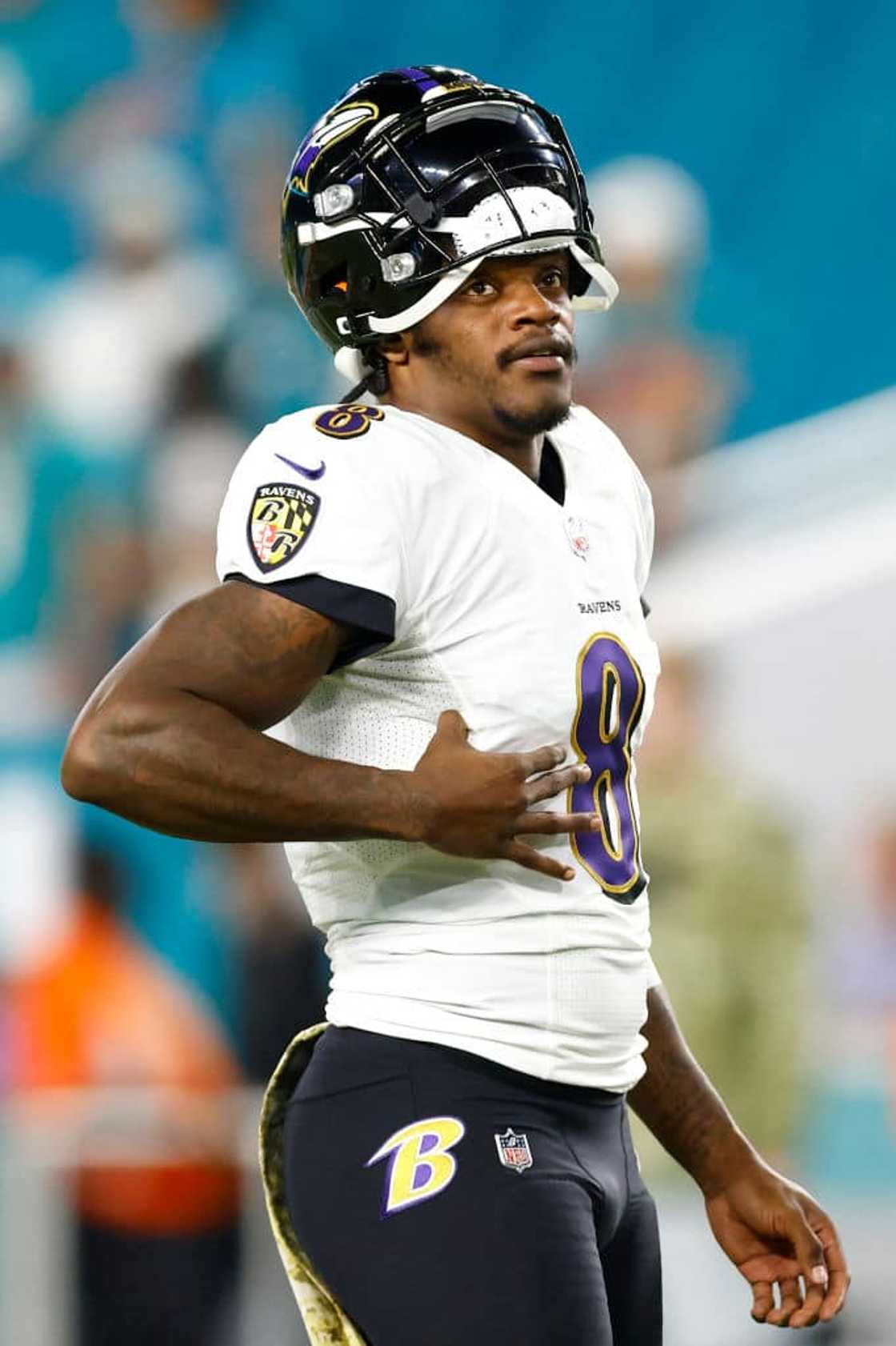 Lamar Jackson’s girlfriend Jamie Taylor Lamar Jackson’s girlfriend Jamie Taylor